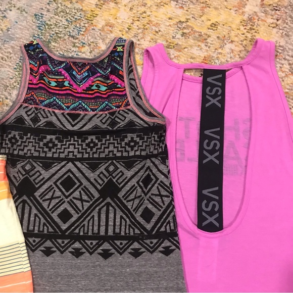 Maurices Victoria’s Secret Mossimo * 3pc Tank Lot EUC Small S Shot Caller Tribal - Picture 6 of 7